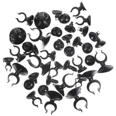 #ad 40Pcs Reusable Replaceable Fish Tank Suction Cup for Home Daily Aquarium $14.51