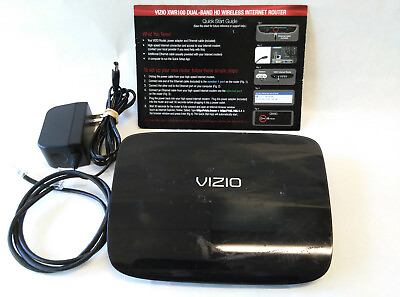 #ad Vizio Dual Band HD Wireless Internet Router Model XWR100 w Guide Cord amp; Cable $6.00