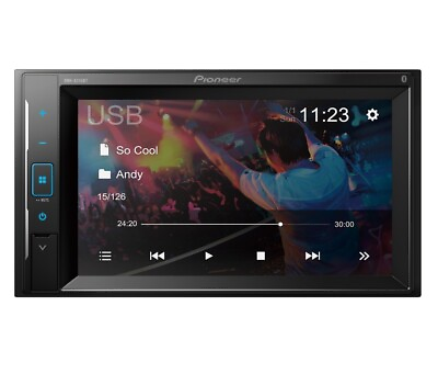 #ad Pioneer 6.2quot; Double DIN Touchscreen Bluetooth USB Digital Multimedia Car Stereo $139.95