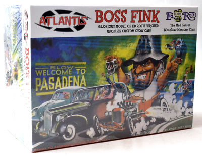 #ad Atlantis Boss Fink Ed Big Daddy Roth 1:25 Scale Plastic Model Car Kit H1271 $26.99