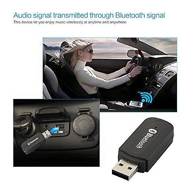 #ad 2pcs USB Bluetooth Music Stereo Wireless Audio Receiver Adapter Home Car Speaker $14.95