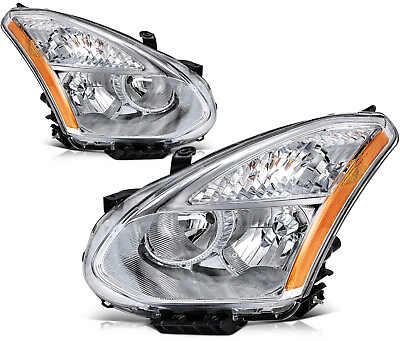 #ad For Nissan Rogue 2008 2013 For Select 2014 2015 LHRH Headlights Assembly Pair $138.39