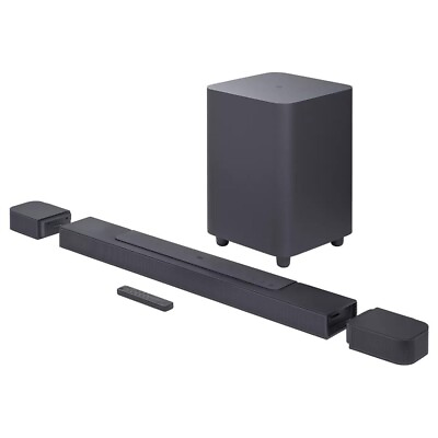 #ad JBL Bar 700 5.1 channel Soundbar with Detachable Surround Speakers $649.95
