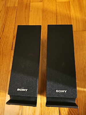 #ad Pair of Sony SS TSB101 Home Theater Surround Front Right amp; Left Sound Speakers $20.00