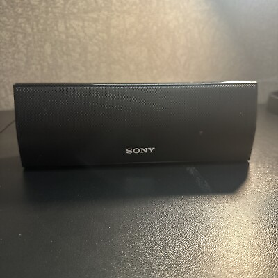 #ad Sony Speaker SS CT91 Center Black for Parts Completely Untested $15.00