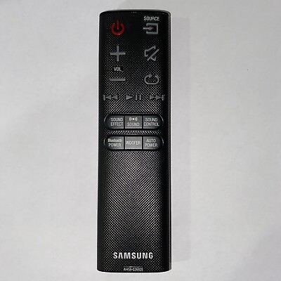#ad OEM Genuine Samsung Remote Control Model AH59 02692E Tested Working Sound Bar $10.00