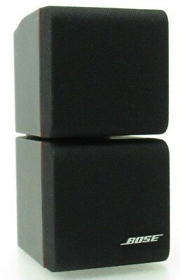 #ad Bose Double Dual Cube Speaker Acoustimass Lifestyle Mountable Surround 1 Speaker $49.99