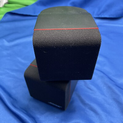 #ad Bose Redline Double Cube Satellite Speakers Lifestyle Acoustimass $19.99