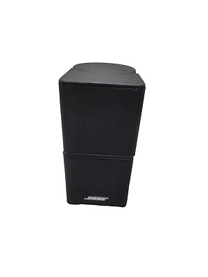 #ad Bose Lifestyle Jewel Mini Double Cube Speakers Acoustimass Black $29.95