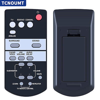 #ad New FSR68 ZJ78800 Remote Control For Yamaha Soundbar YAS103 YAS 103 YAS 93 YAS93 $12.30