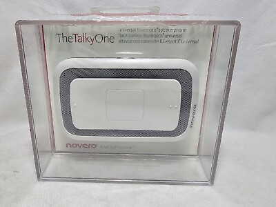 #ad NOVERO The Talky One Universal Bluetooth Speakerphone Hands Free New NHFP 1 $34.95