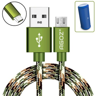 #ad Camo Micro USB Cable FAST Charger Sync Cord for JBL Speakers Flip 4 3 2 $6.78