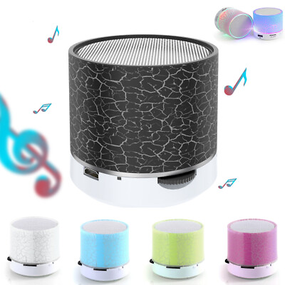 #ad Mini Portable Bluetooth Stereo Speaker with USB TF SD Card Support Multicolor $8.85