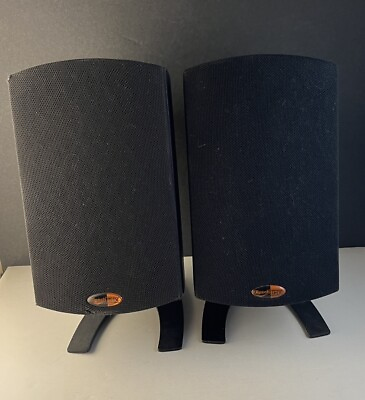 #ad Lot Of 2 TESTED Klipsch Quintet II Theater System Satellite Speakers Surround $39.85