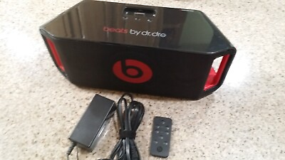 #ad Monster Beats by Dr. Dre BeatBox wireless Bluetooth 30 pin Ipod Speaker Black $122.00