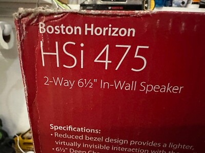 #ad Boston Acoustics HSi 475 2 Way 6.5quot; LCR In Wall Open Box $45.00