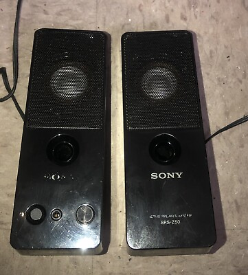 #ad Sony Model#SRS Z50 Speaker System $45.00