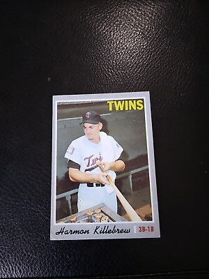 #ad 1970 Topps Baseball Harmon Killebrew #150 Minnesota Twins EX corner Wrinkle $5.50