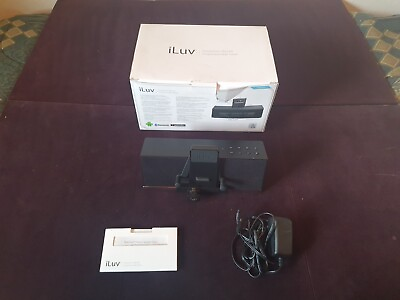 #ad iLuv iMM377BLK MobiAir Bluetooth Stereo Speaker Dock $20.00