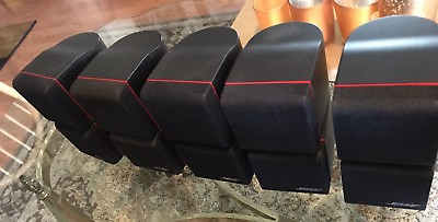 #ad 5 Bose Lifestyle Speakers Firs Gen Black In Color 100 % Working Excellent Shape $195.00