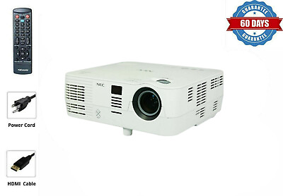 #ad 2800 ANSI Lumens DLP Professional Projector HD for Multipurpose Usage w bundle $117.39