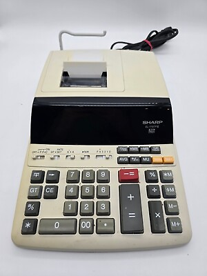 #ad Sharp EL 1197PIII Printing Calculator Ribbon still included printing works $12.99