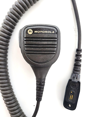 #ad MOTOROLA Speaker Microphone: 3.5mm Jack Remote PMMN4024A $19.75