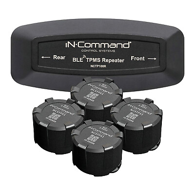 #ad iN Command NCTP100 Tire Pressure Monitoring System with 4 Bluetooth Tire Sensors $249.99