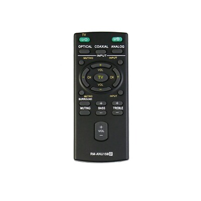 #ad RM ANU159 Replaced Remote Control for Sony Soundbar HT CT60 C SA CT60 HT CT60 $6.99