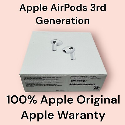 #ad Apple AirPods 3rd Generation Wireless In Ear Headset Authentic and Original $113.89