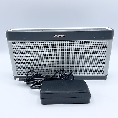#ad #ad BOSE SoundLink Bluetooth Portable Speaker III Model 414255 W Charger Tested $189.95
