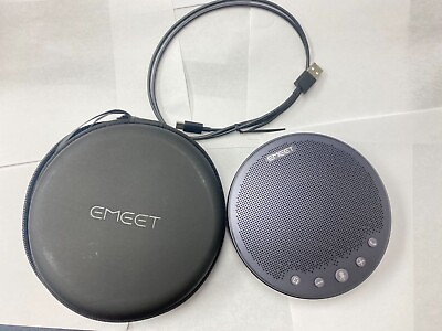 #ad EMEET Bluetooth Speakerphone M3Zoom Certified 4 AI Mics 360°Voice Pickup $97.99