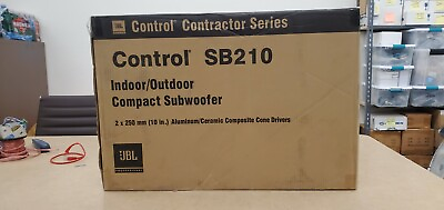 #ad JBL Control SB210 Passive Subwoofer $500.00