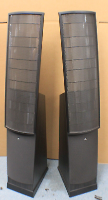 #ad Martin Logan Source Hybrid Electrostatic Loudspeakers 200W 5Ω W Cables $1000.00