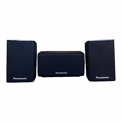 #ad Panasonic 5.0 Surround Sound 3 Speaker System SB HS230 and SB HC230 $21.99