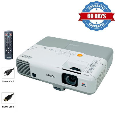 #ad 3000 Lumens 3LCD Projector Professional for Business Presentation HDMI w Bundle $136.00