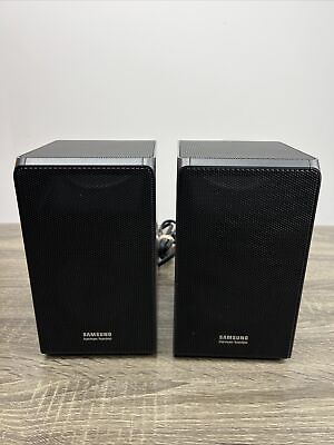 #ad Samsung Surround Wireless Speakers Left amp; Right PS SQ90 Dolby Atmos Tested Works $149.95