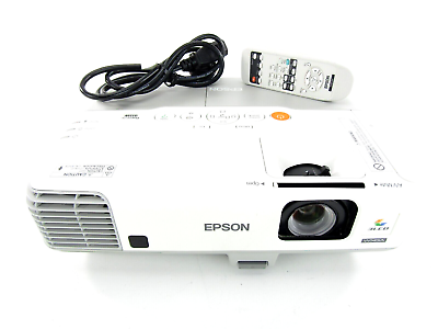 #ad Epson PowerLite 915W LCD WXGA Full HD HDMI Projector w Remote Control $139.97
