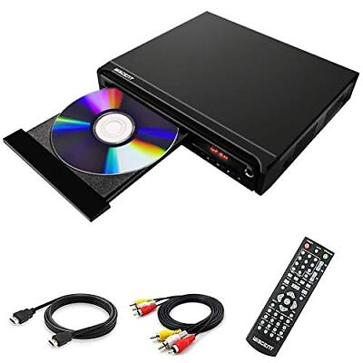 #ad Compact DVD Player HDMI AV USB MIC for Smart TV Support 1080P Full HD MP3 Home $39.47