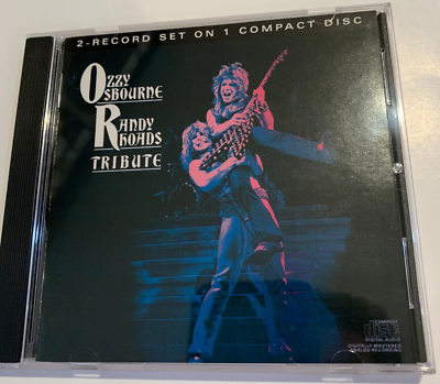 #ad OZZY OSBOURNE RANDY RHOADS TRIBUTE CBS SONY 42DP 733 JAPAN CD ORIGINAL $32.99