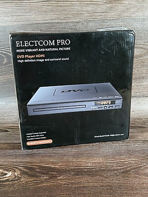 #ad Electcom Pro HD DVD Player CD Players for Home HDMI and RCA Cable Included NEW $20.75