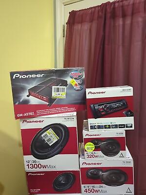 #ad Pioneer Stereo System $750.00