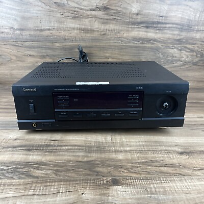 #ad Sherwood RX 4103 AM FM Stereo Receiver Home Theater Black TESTED $49.99
