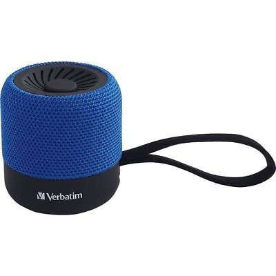 #ad Verbatim Portable Bluetooth Speaker System Blue $19.52