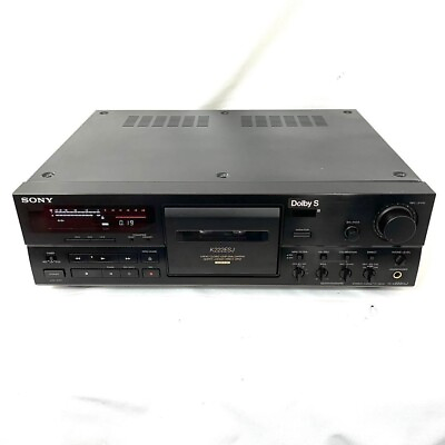 #ad SONY Sony TC K222ESJ Cassette deck with noise reduction system Dolby S Used $543.32