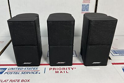 #ad 3X Bose Lifestyle Jewel Mini Double Cube Speakers SAME DAY SHIP WARRANTY $74.99
