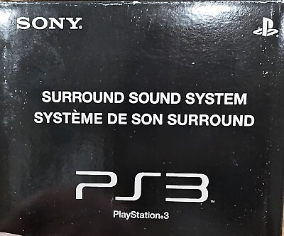 #ad BRAND NEW Sony PS3 Sound Bar CECH ZVS1U with Remote Control $229.99