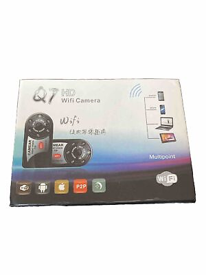 #ad Q7 Mini WIFI P2P Wireless Home HD Camera DV DVR Video Recorder MISSING PARTS $10.00