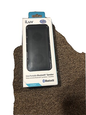 #ad iLuv AUDMINI Wireless Portable Bluetooth Speaker Black $22.00