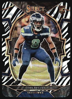 #ad 2022 Panini Select Coby Bryant Zebra Concourse Die Cut Prizm SSP Rookie #3 $19.99